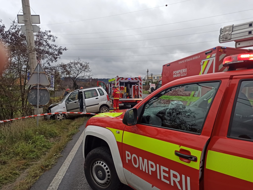 Un bărbat a murit într-un accident rutier, pe Calea Turzii