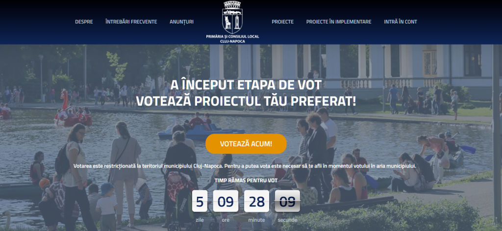 Dacă vă place vreun proiect, votați-l!