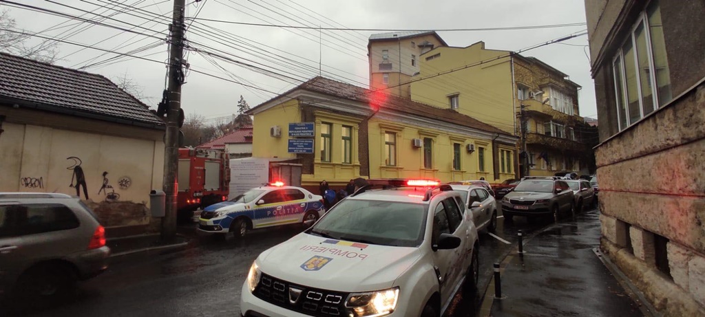 Incendiu la Pediatrie 2 din Cluj-Napoca