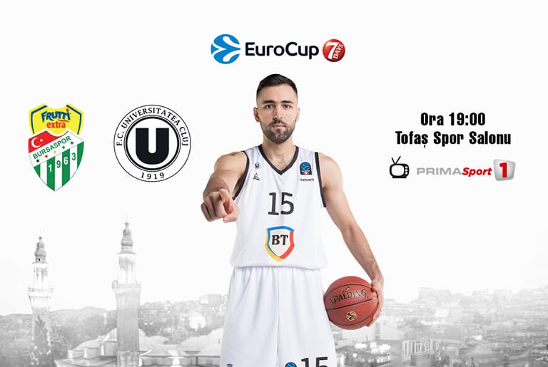 U-BT evoluează în EuroCup