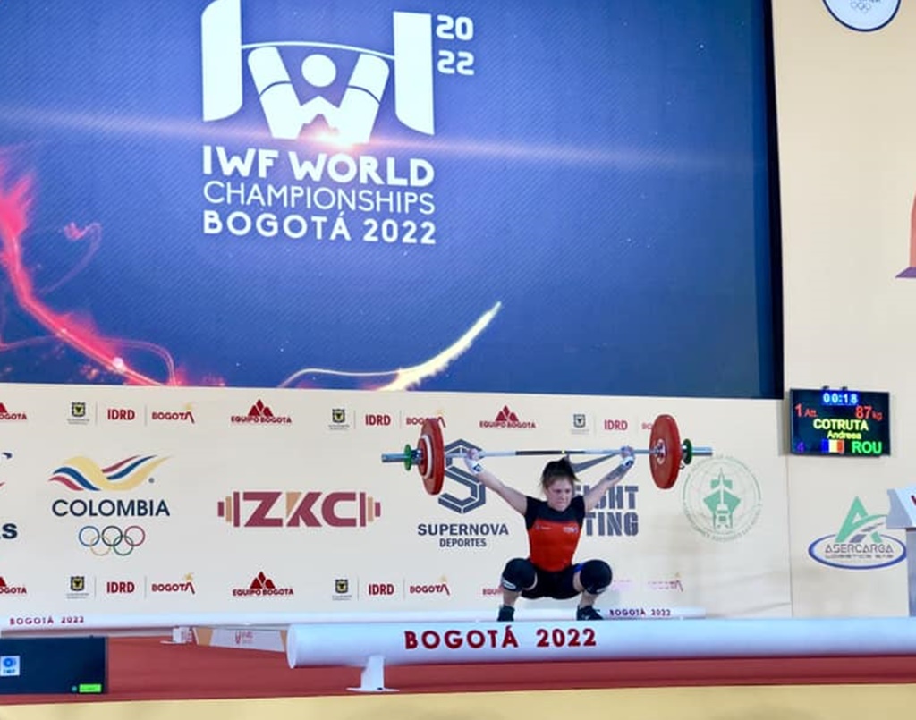 Andreea Cotruţa a ocupat locul patru la Campionatele Mondiale de haltere