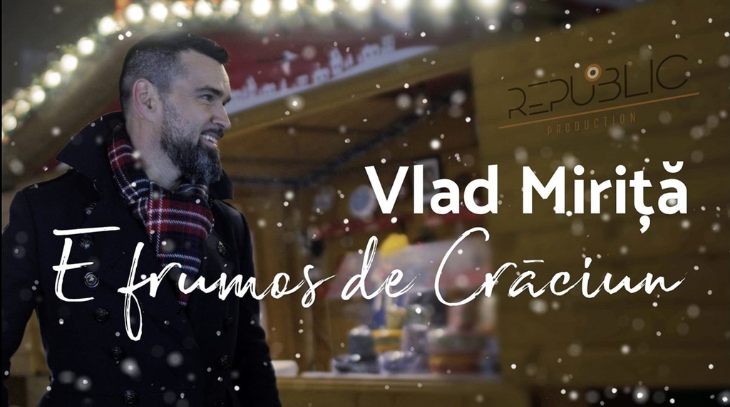 EXCLUSIV: Cum sună cântecul de Crăciun în varianta tenorului Vlad Miriță [AUDIO/VIDEO]