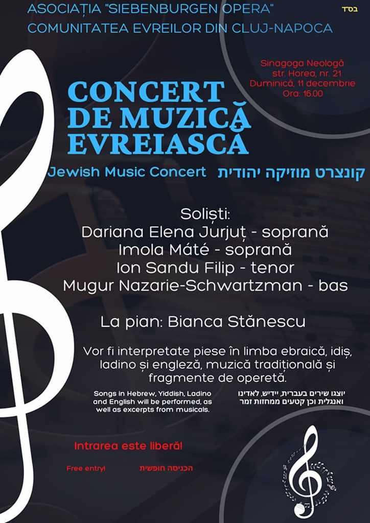 Concert de muzică evreiască