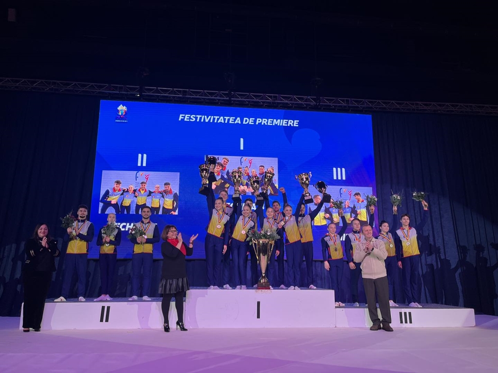 Cei mai buni gimnaști ai României din 2022 au fost premiaţi la Cluj-Napoca