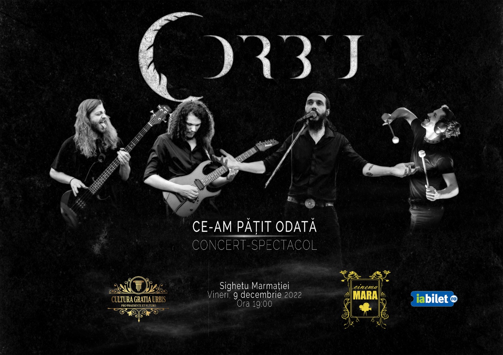 SIGHET – Ce-am pățit odată”, concert-spectacol propus de Proiectul Corbu/AUDIO