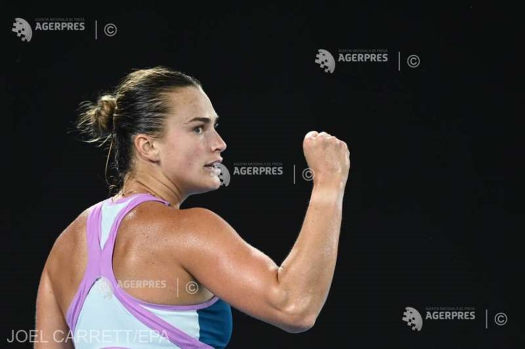 Arina Sabalenka, cea mai bună jucătoare a anului