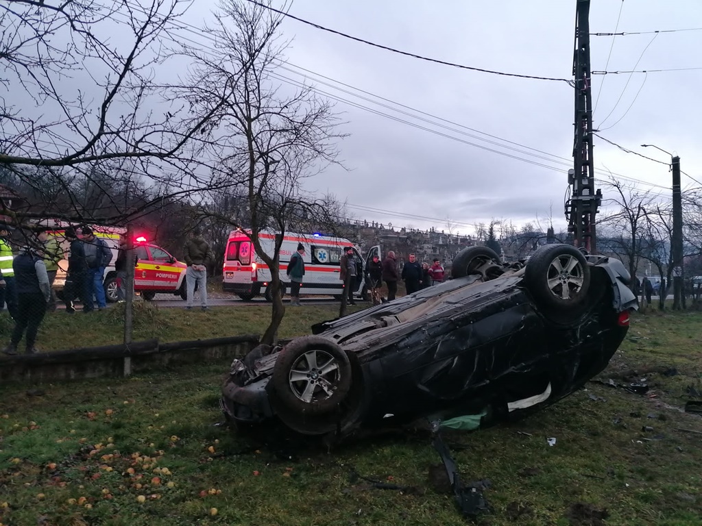 Grav accident de circulație, în Rugășești