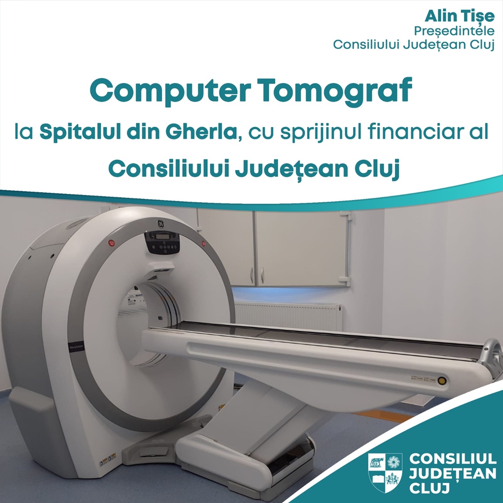 Computer tomograf ultraperformant la Spitalul Municipal Gherla