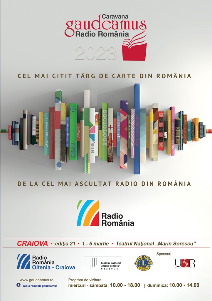 Târgul de Carte Gaudeamus Radio România Ediția Craiova 2023