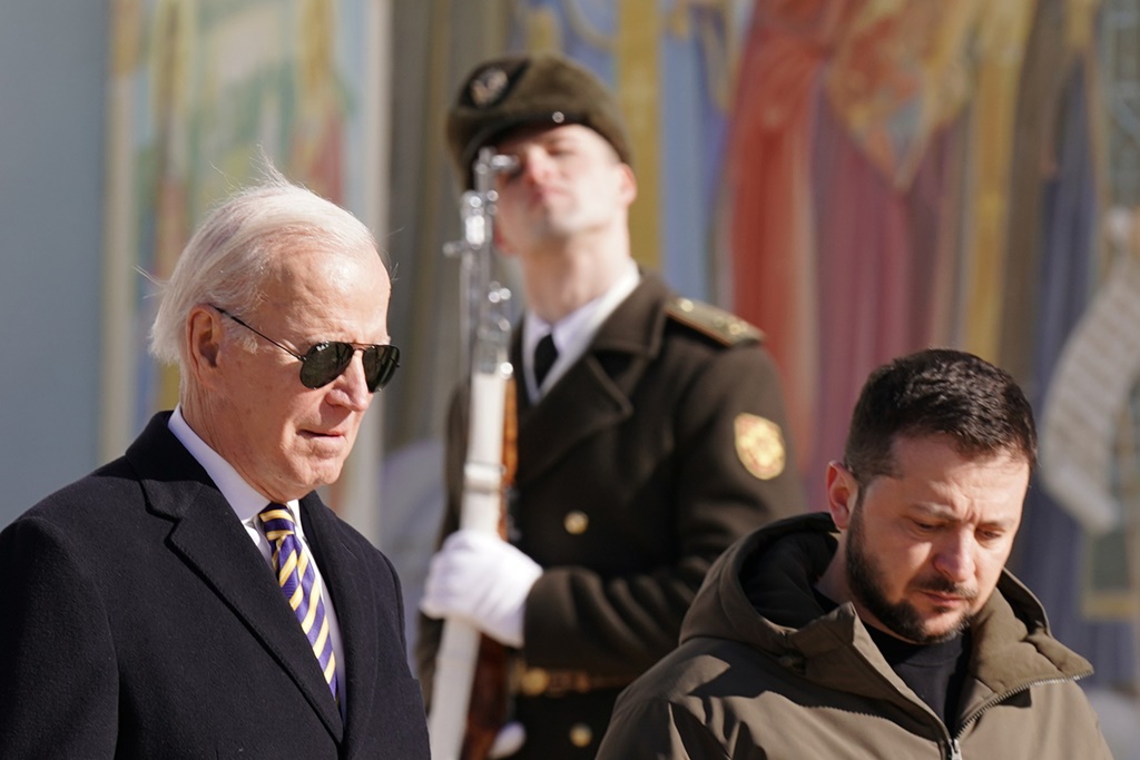 Joe Biden se află la Kiev într-o vizită surpriză [UPDATE]