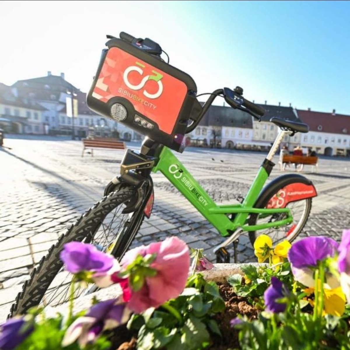 Bicicletele se întorc pe străzile din Sibiu