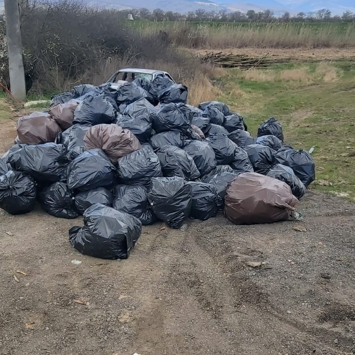 20 de tone de deșeuri strânse din Sibiu