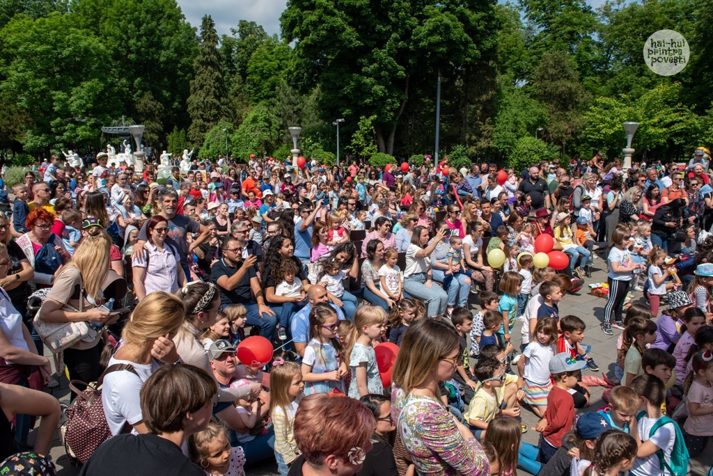 „1 iunie – Hai hui printre povești” în Parcul Central