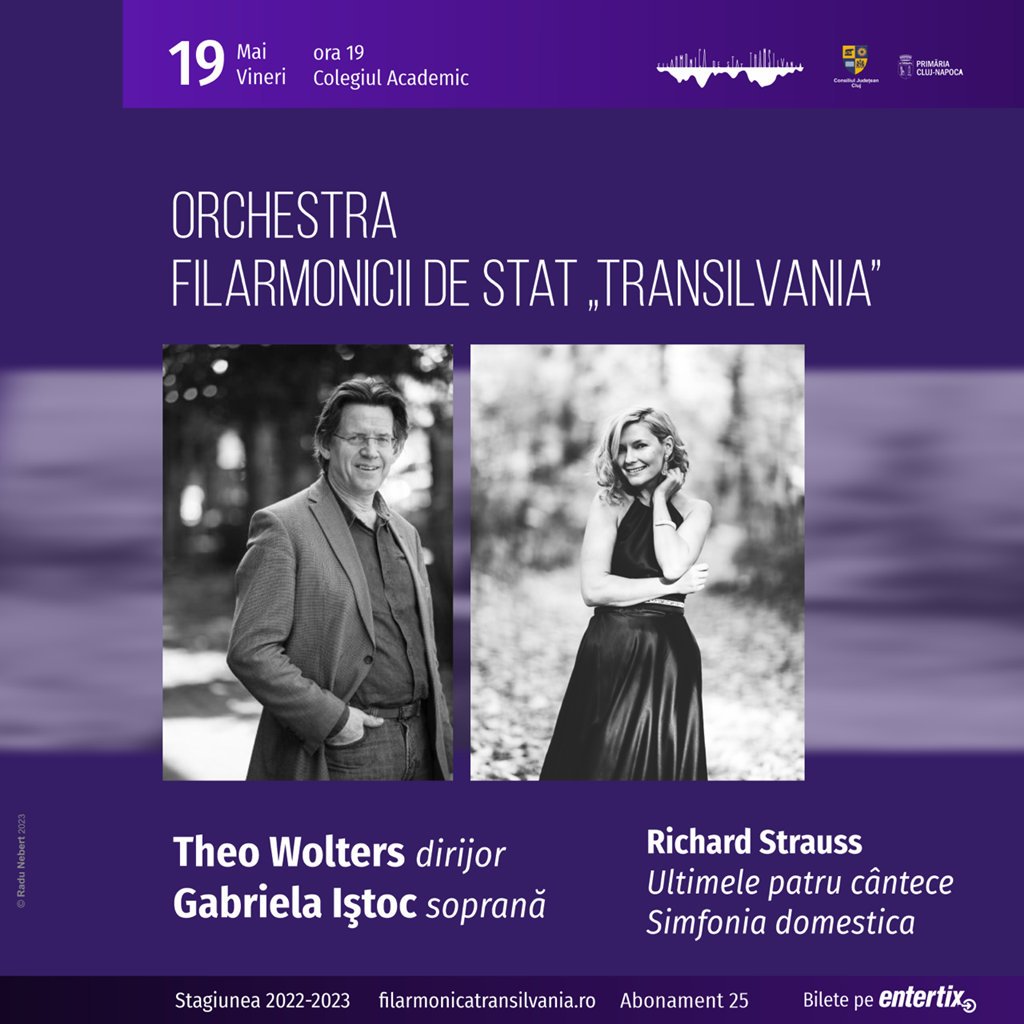 Concert Filarmonica de Stat Transilvania – 19 mai 2023