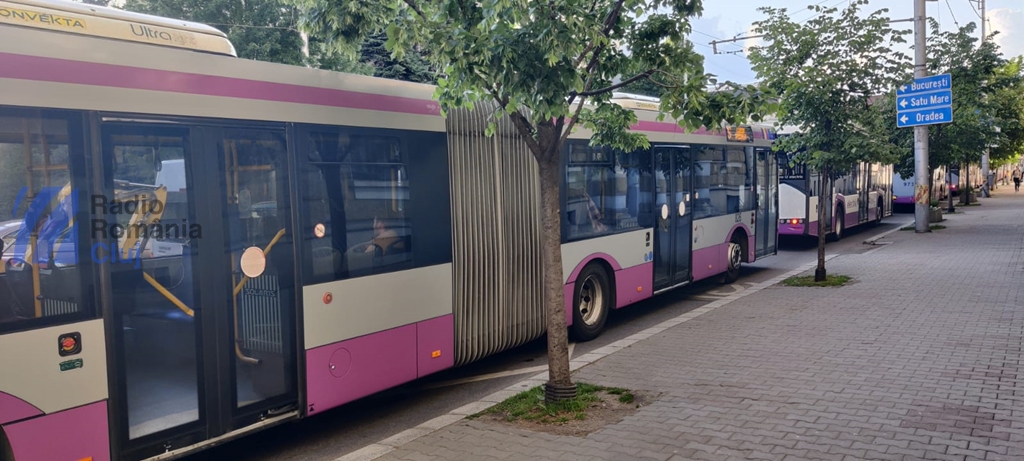 Un nou tip de autobuz nepoluant va circula în Cluj-Napoca