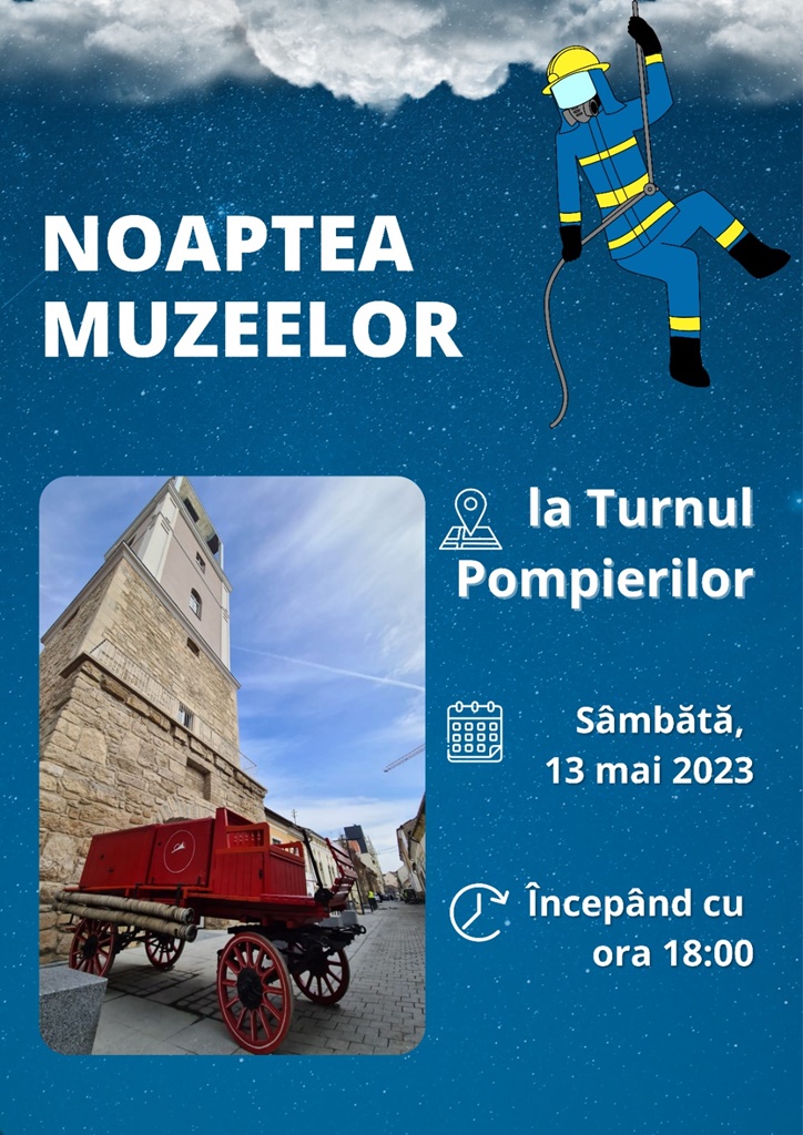 Turnul Pompierilor, prezent la Noaptea Muzeelor