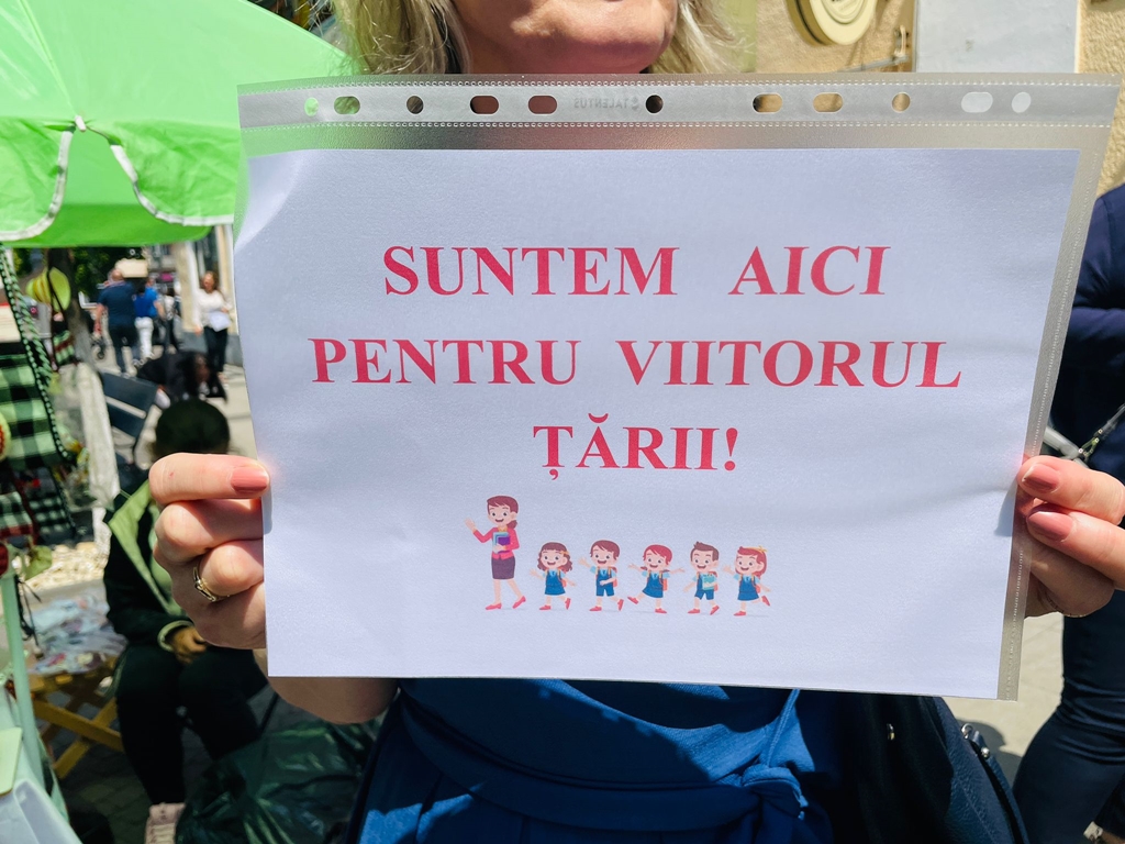 Baia Mare – Sindicaliștii din învățământ organizează marșul tăcerii și al demnității [AUDIO]