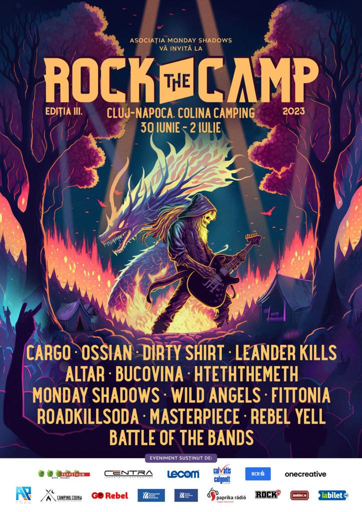 Festivalul Rock The Camp, ediția a 3-a revine în Cluj-Napoca!