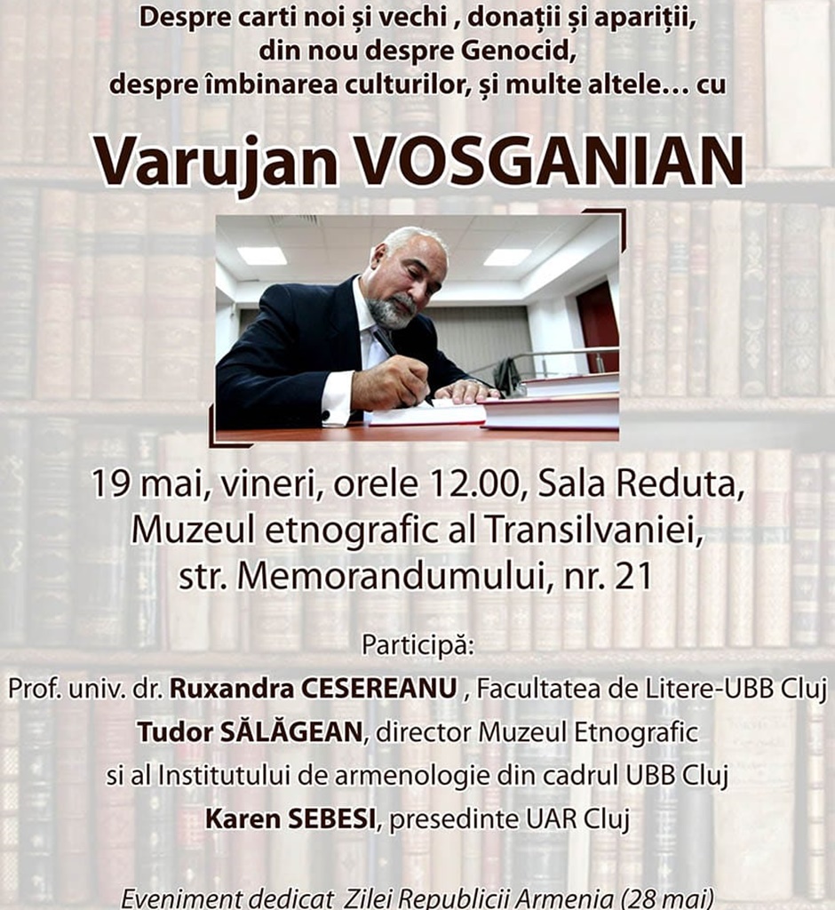 Un eveniment dedicat Armeniei va avea loc la Cluj