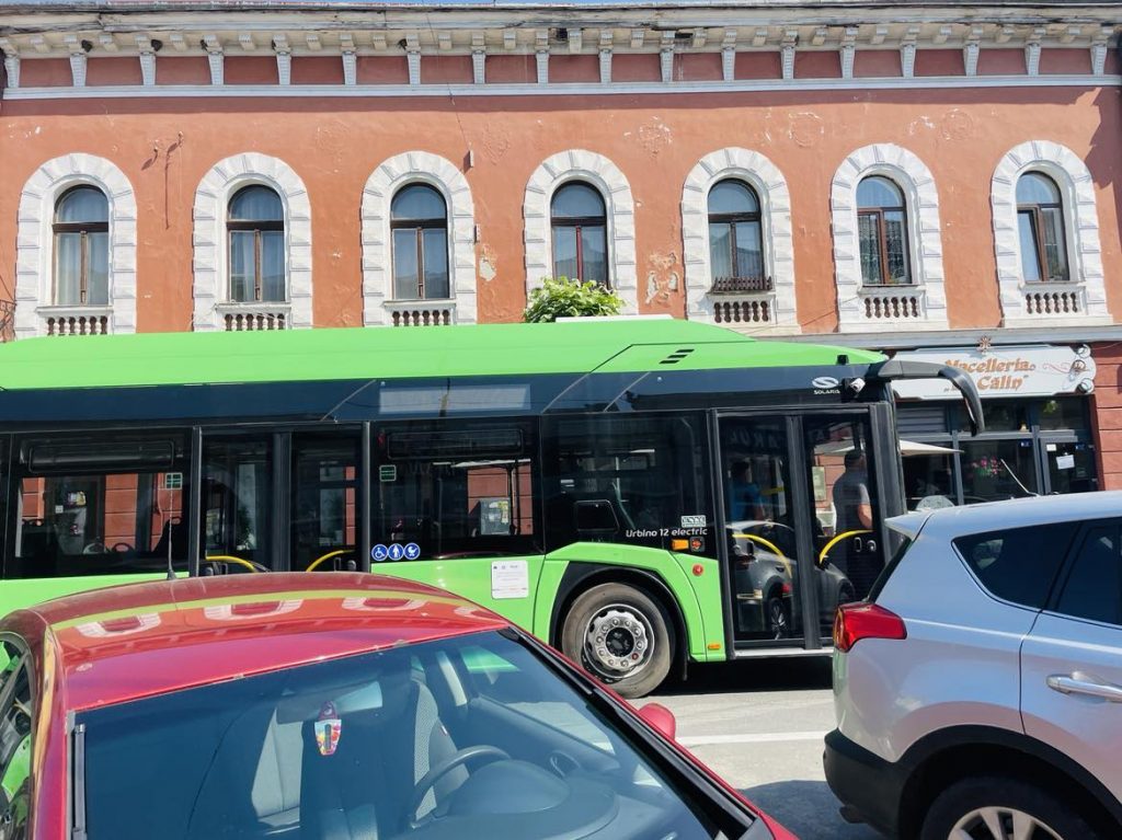 SIGHET – Au fost puse în circulație autobuzele electrice