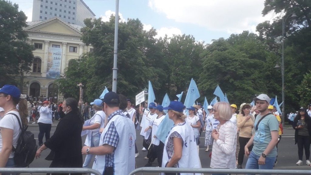 Un nou marș de protest, vineri, în Capitală!