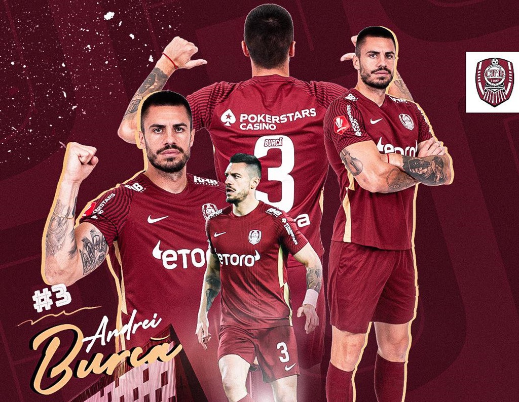 Andrei Burcă a plecat de la CFR Cluj