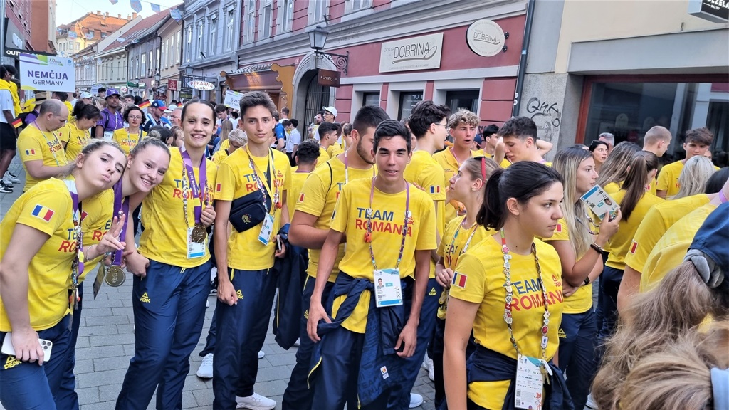 Locul patru la medalii, la Festivalul Olimpic al Tineretului European