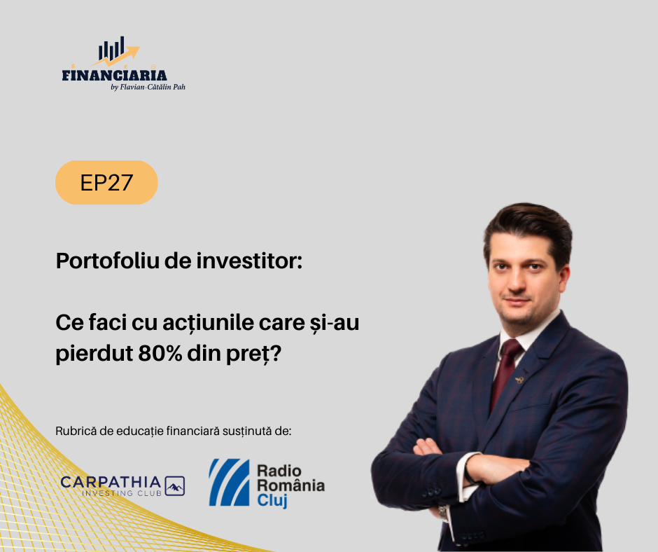 Financiaria: Portofoliu de investitor. Tu ce faci cu acțiunile care și-au pierdut 80% din preț?