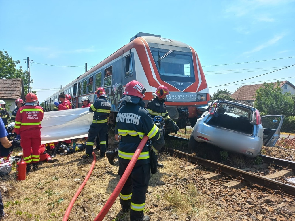 Accident feroviar în localitatea Cicârlău