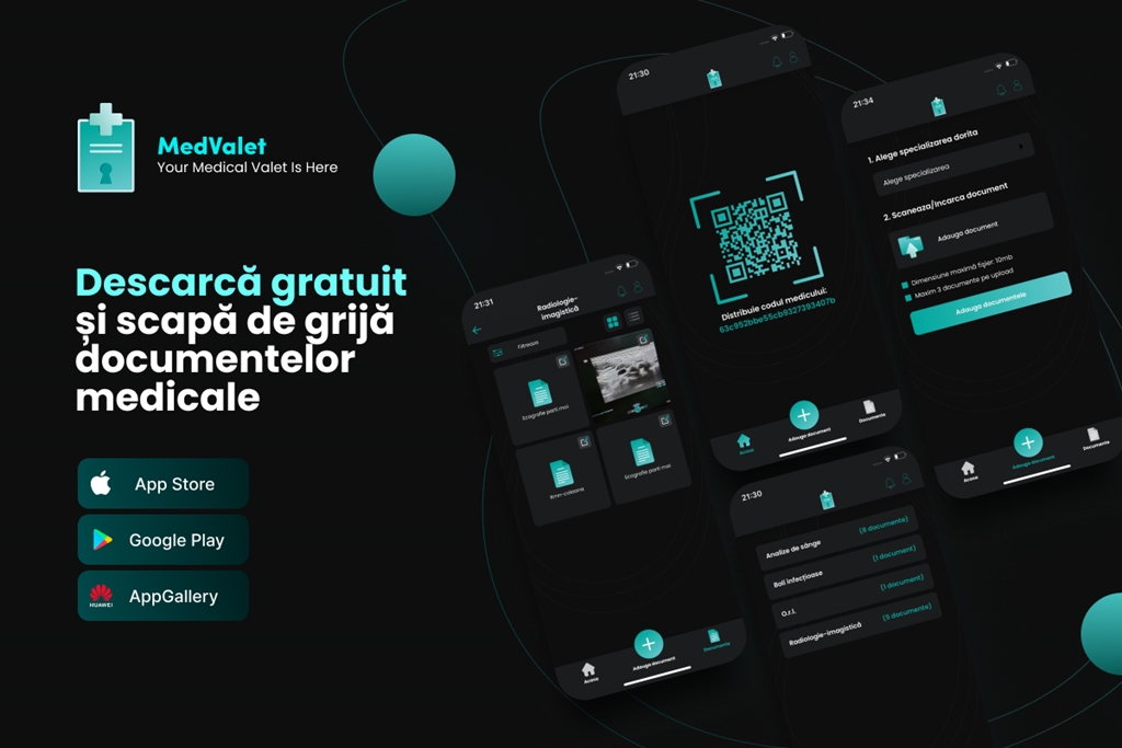 MedValet, depozitul gratuit online al documentelor medicale [AUDIO]