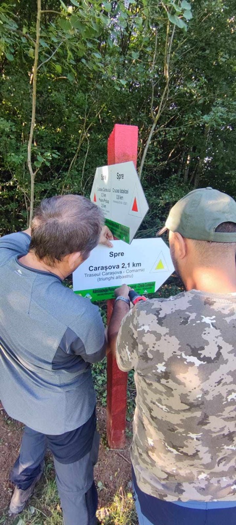 Nou traseu de coastă în Cheile Carașului