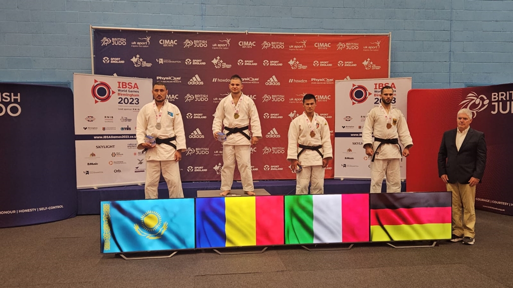 Clujeanul Alex Bologa, campion mondial la judo pentru nevăzători!