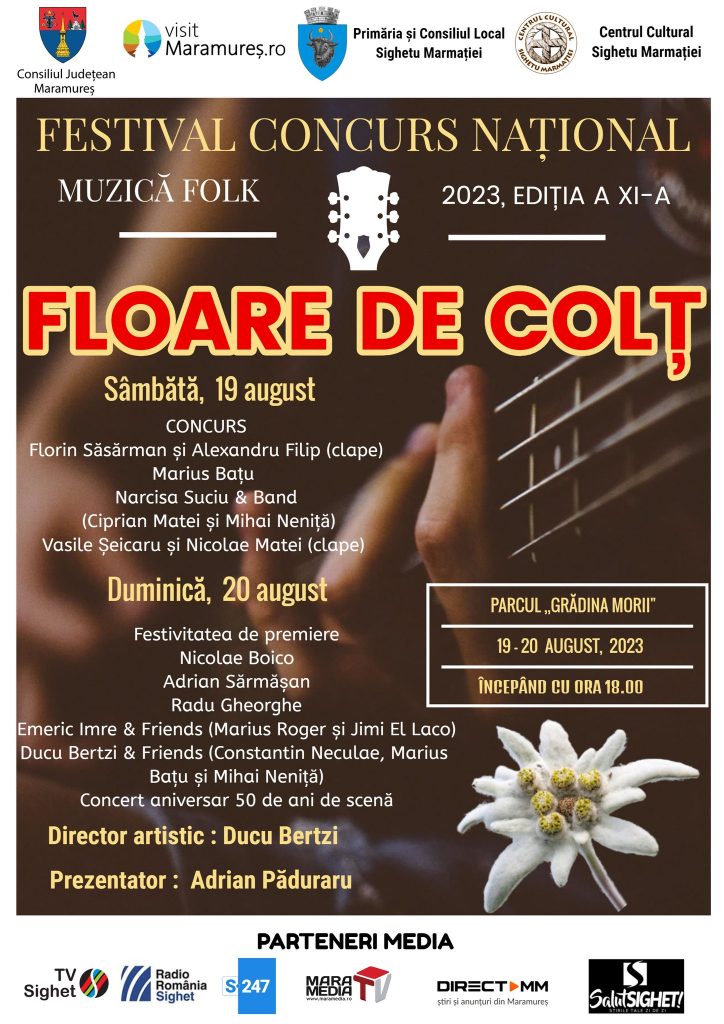 O nouă ediție a Festivalului Concurs Național Floare de colț / AUDIO