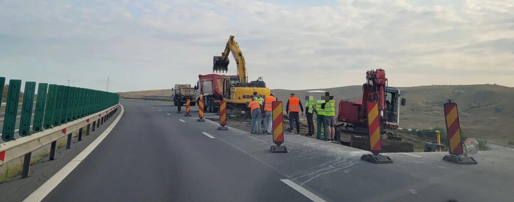 Restricții de circulație pe autostrada A10 Sebeș-Turda până în 15 septembrie!