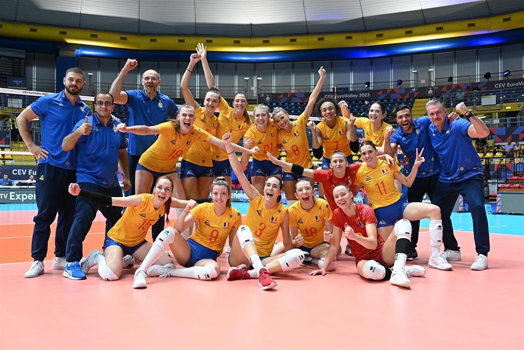 Adversara României din optimile Campionatului European de volei