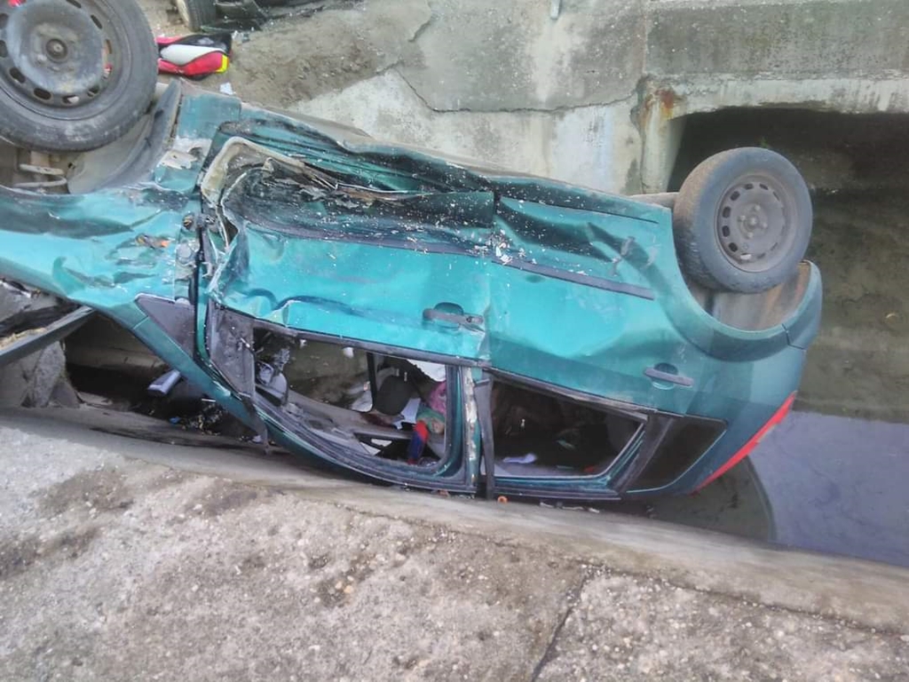 Accident pe DN 17 la Tiha Bârgăului [FOTO]