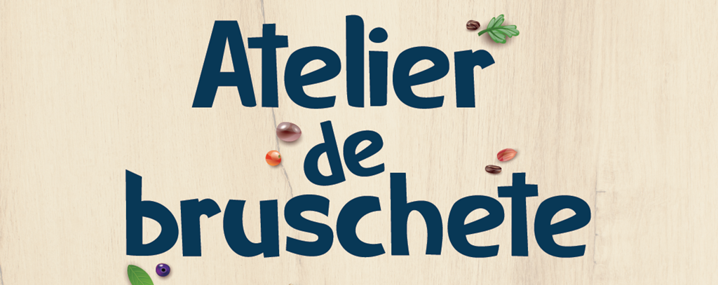 Atelier de bruschete