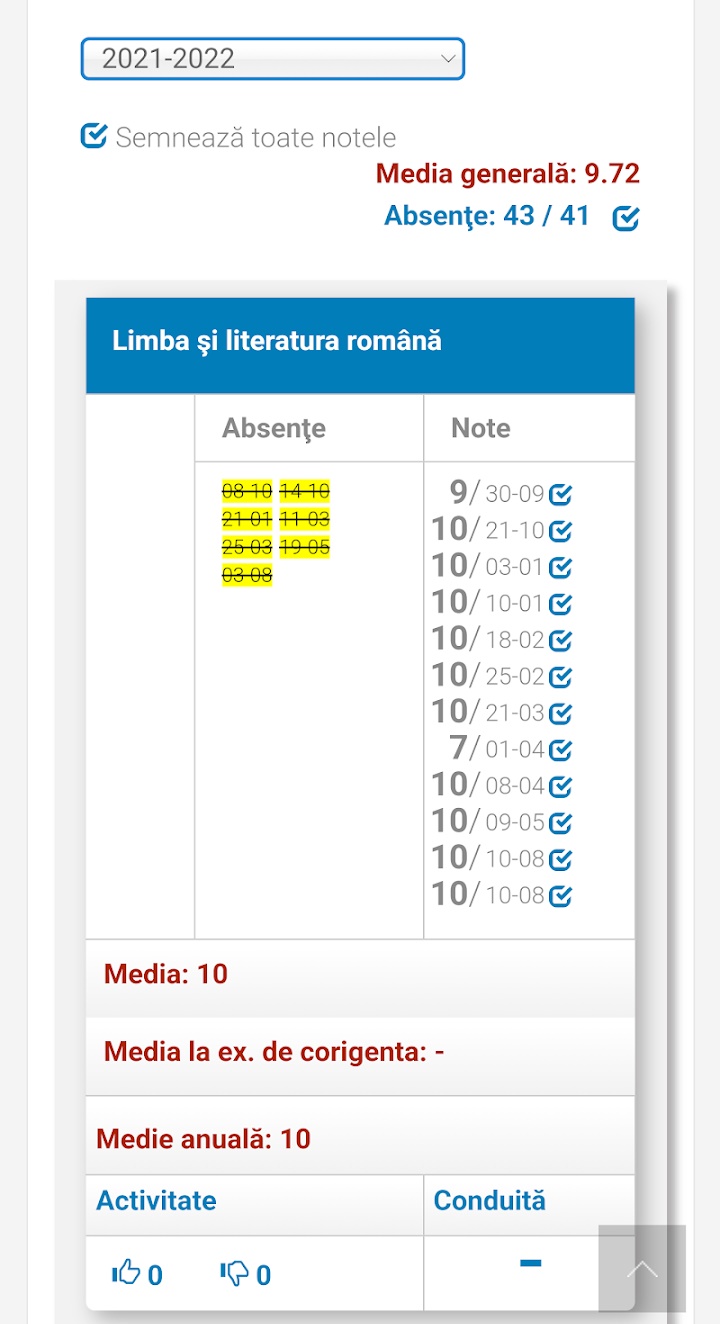 Tot mai multe școli folosesc catalogul electronic