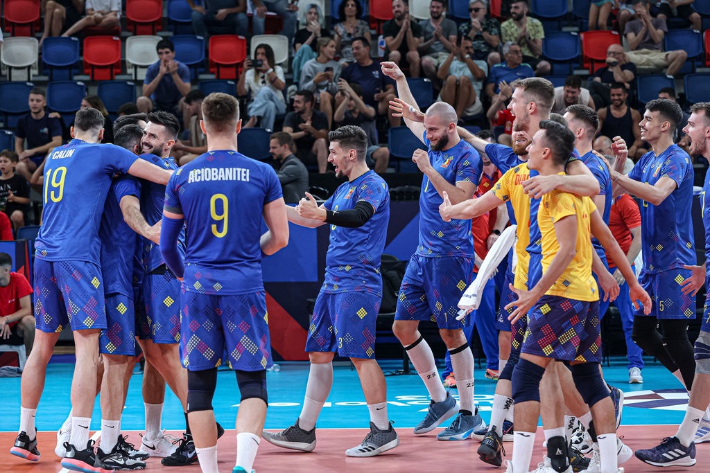 România s-a calificat în optimile Campionatului European de volei masculin