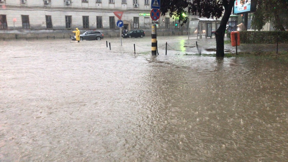 Pagube din cauza furtunii în Bistrița-Năsăud