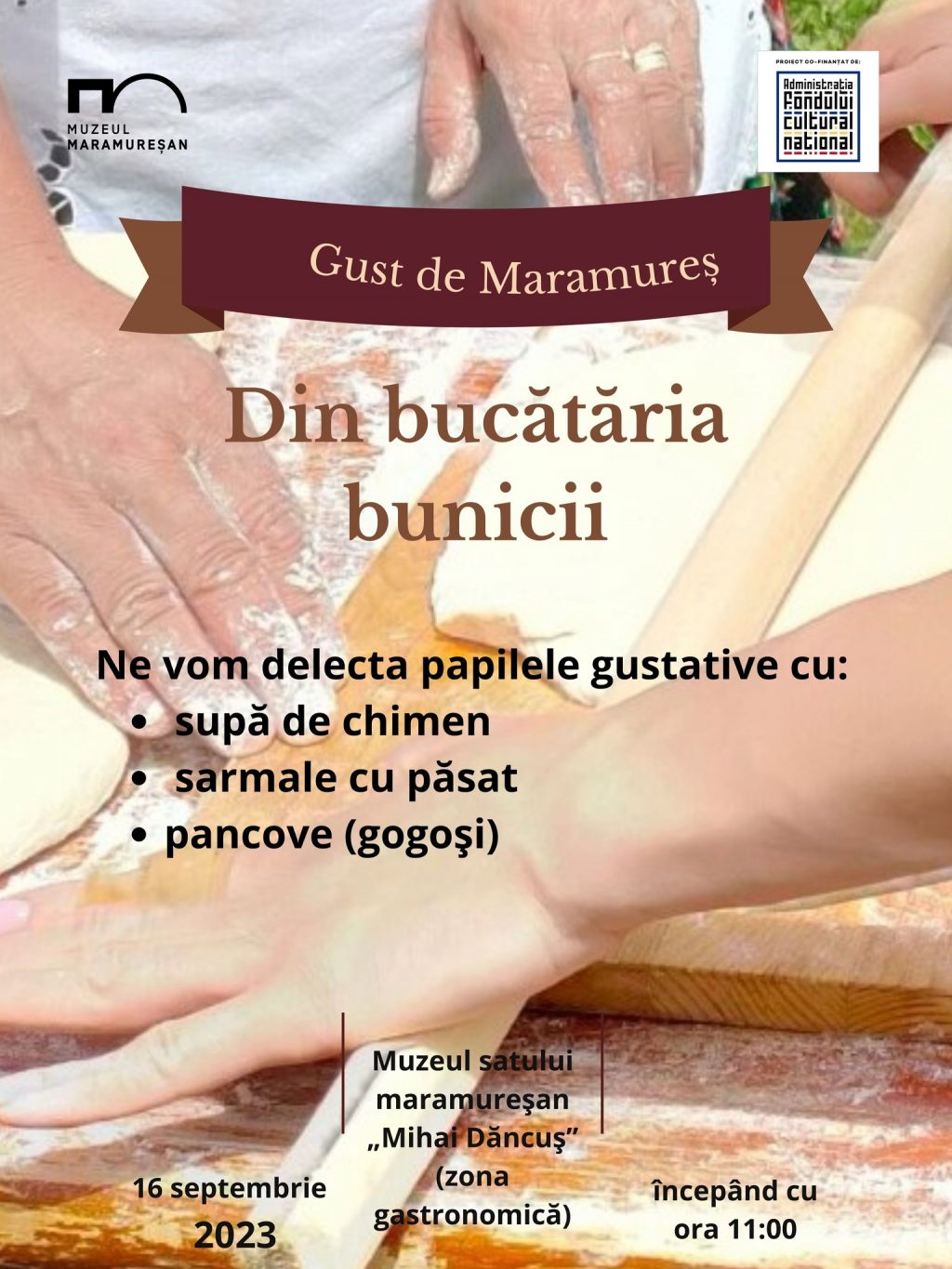 SIGHET – Încep atelierele gastronomice din cadrul proiectului „Gust de Maramureș”