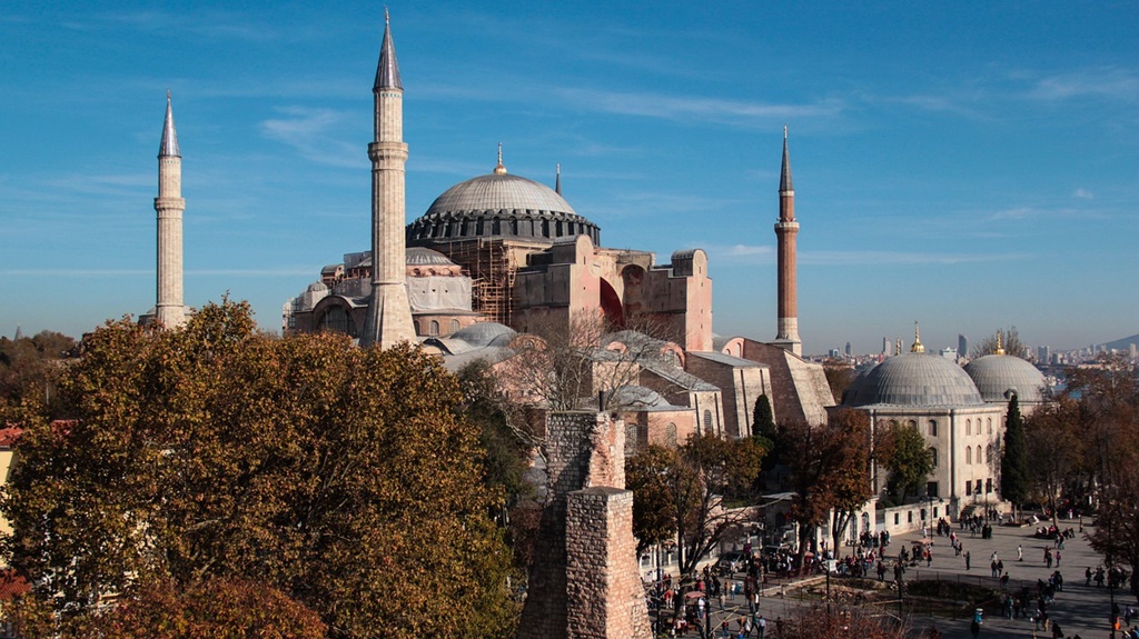 Aproximativ 50 de ani va dura restaurarea moscheii Hagia Sofia