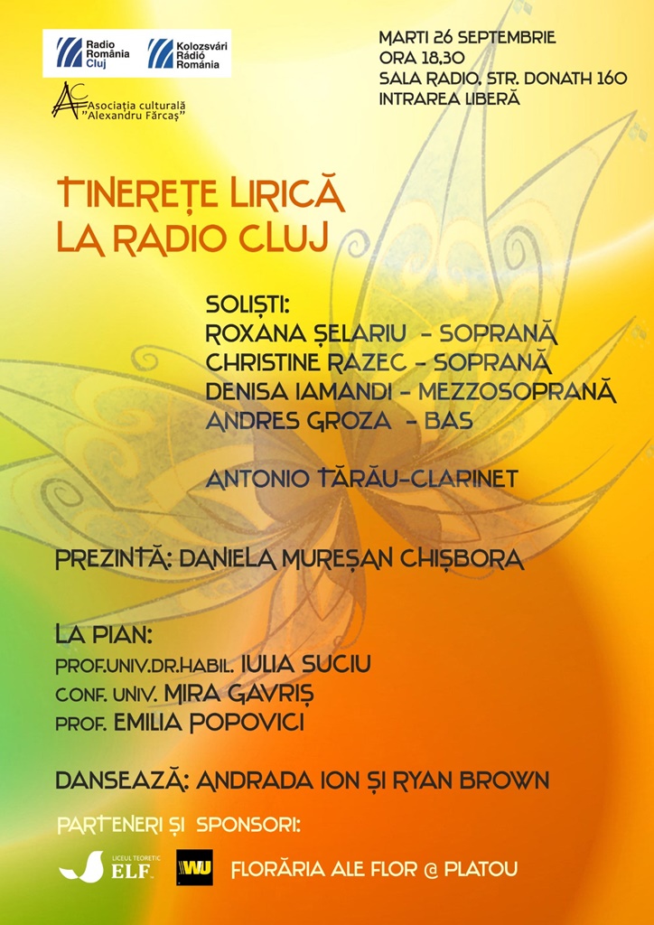 Serată muzicală la Radio Cluj