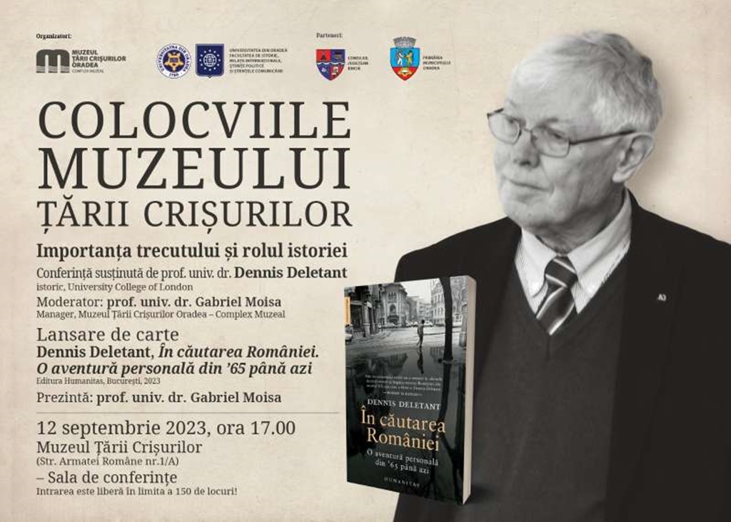 ”În căutarea României. O aventură personală din ’65 până azi!”