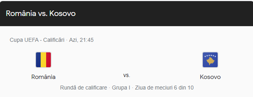 România evoluează, astăzi, în preliminariile EURO 2024