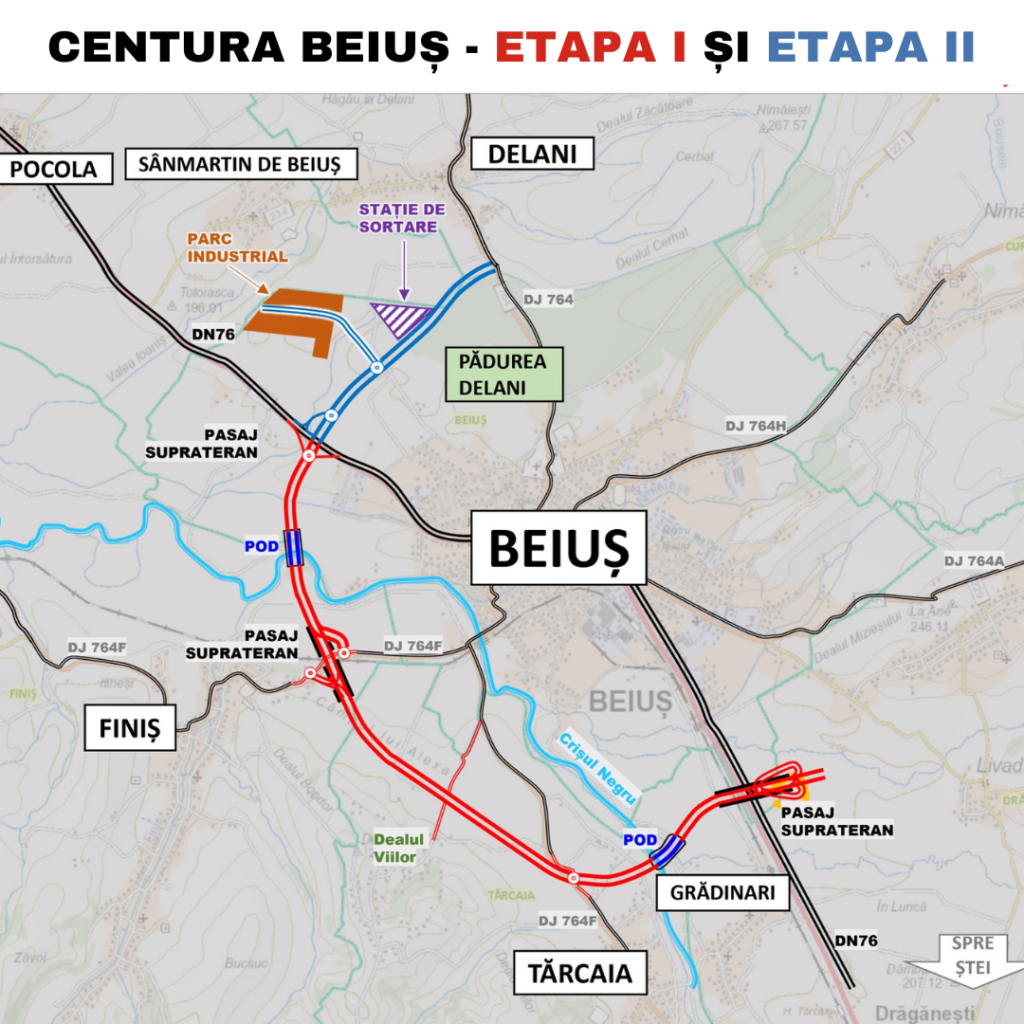 Centura Beiuș intră în a doua etapă a lucrărilor