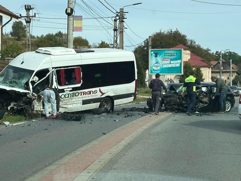 Grav accident rutier în Feleacu! (UPDATE)