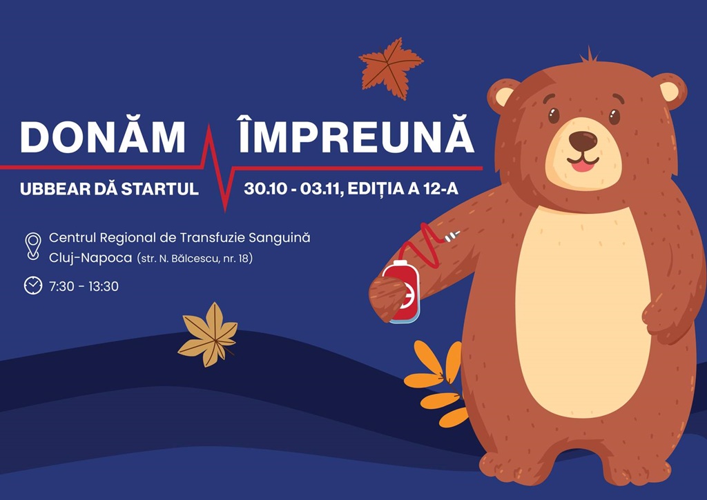 O nouă campanie de donare de sânge