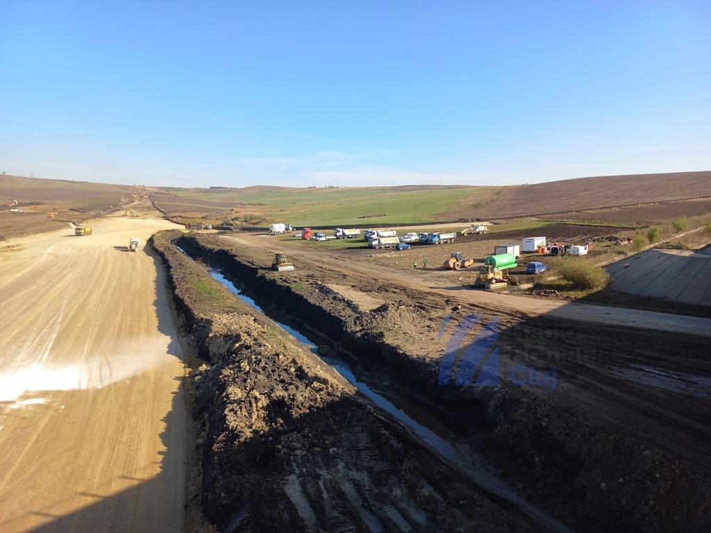 Am fost pe șantierul drumului expres care va lega Autostrada Transilvania de DN1 Cluj-Turda!