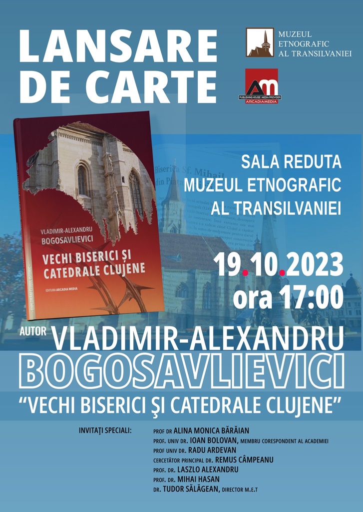 Eveniment editorial „Vechi biserici și catedrale clujene”